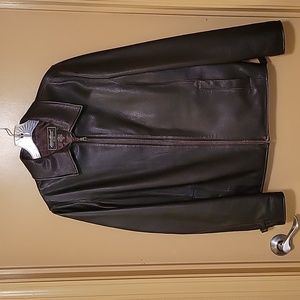 Eddie Bauer genuine leather jacket